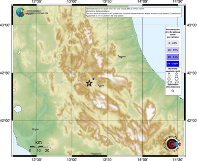 Mappa comuni con almeno 3 questionari