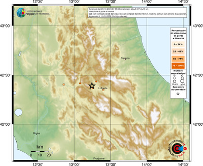 Mappa comuni con almeno 3 questionari
