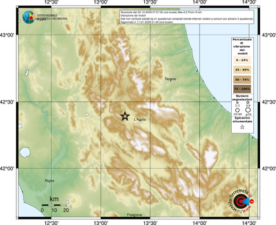 Mappa comuni con almeno 3 questionari