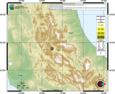 Mappa comuni con almeno 3 questionari