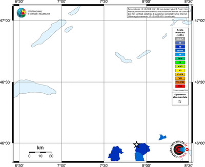 Mappa MCS - territori comuni