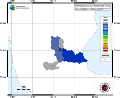 Mappa MCS - territori comuni