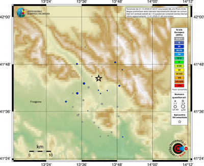 Mappa EMS - comuni