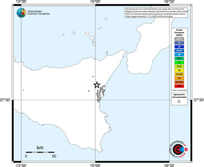 Mappa EMS - territori località