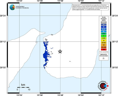 Mappa EMS - territori località