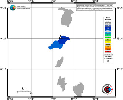 Mappa MCS - territori comuni