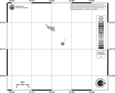 Mappa MCS - territori località