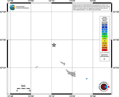 Mappa MCS - territori località