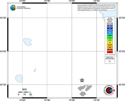 Mappa MCS - territori comuni