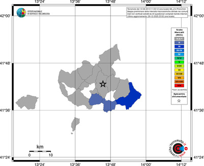 Mappa MCS - territori comuni