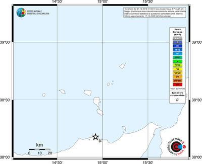 Mappa EMS - territori località