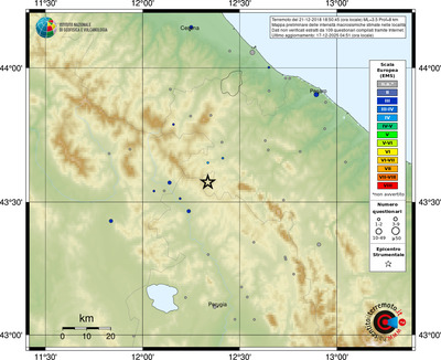 Mappa EMS - località