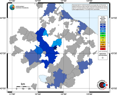 Mappa MCS - territori comuni