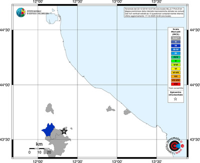 Mappa MCS - territori comuni