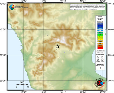 Mappa EMS - località