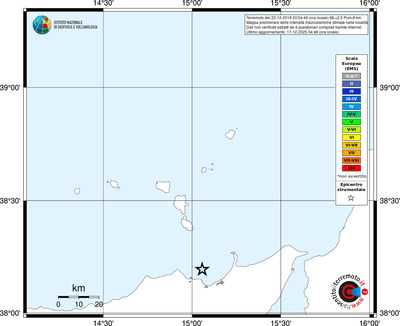 Mappa EMS - territori località