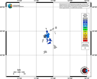 Mappa MCS - territori località