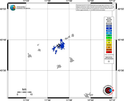 Mappa MCS - territori località