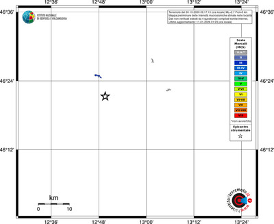 Mappa MCS - territori località