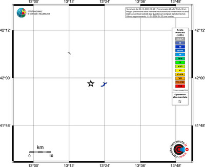 Mappa MCS - territori località