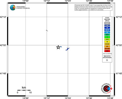 Mappa MCS - territori località
