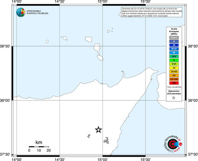 Mappa EMS - territori località