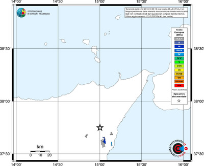 Mappa EMS - territori località