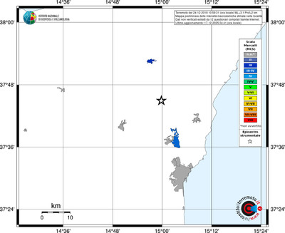 Mappa MCS - territori località