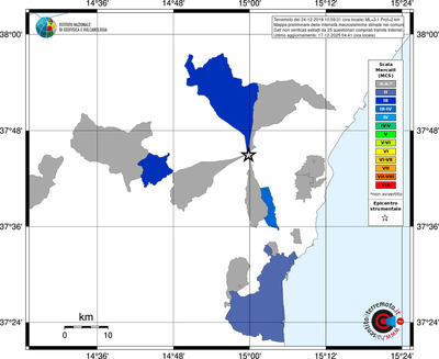 Mappa MCS - territori comuni