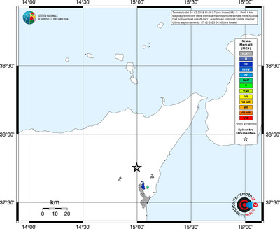 Mappa MCS - territori località