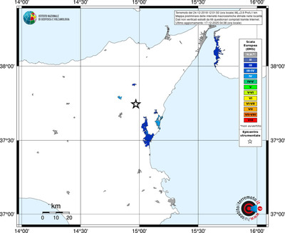 Mappa EMS - territori località