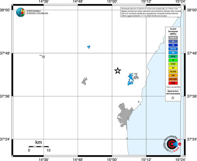 Mappa EMS - territori località