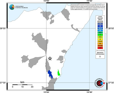 Mappa MCS - territori comuni