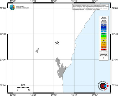Mappa EMS - territori località