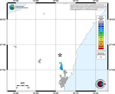 Mappa EMS - territori località