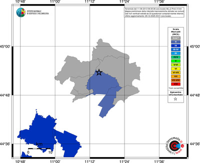 Mappa MCS - territori comuni