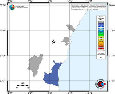 Mappa MCS - territori comuni