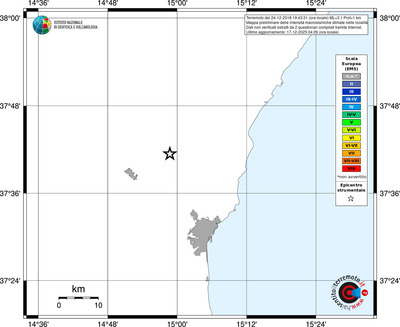 Mappa EMS - territori località