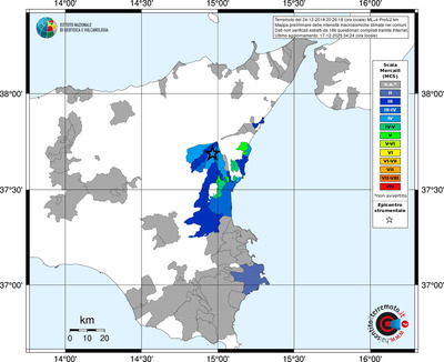 Mappa MCS - territori comuni
