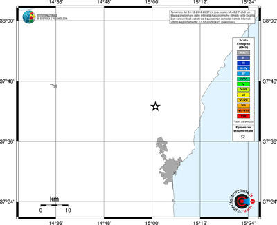 Mappa EMS - territori località