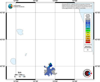 Mappa MCS - territori comuni