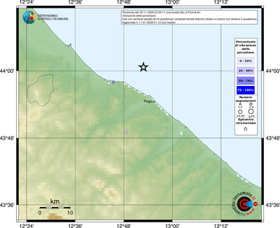 Mappa comuni con almeno 3 questionari