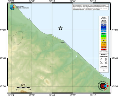 Mappa EMS - località