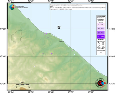 Mappa comuni con almeno 3 questionari