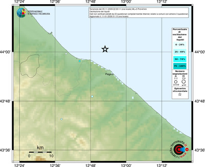 Mappa comuni con almeno 3 questionari