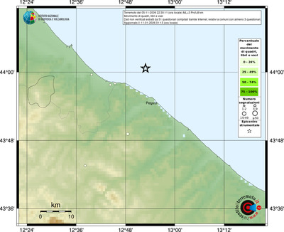 Mappa comuni con almeno 3 questionari