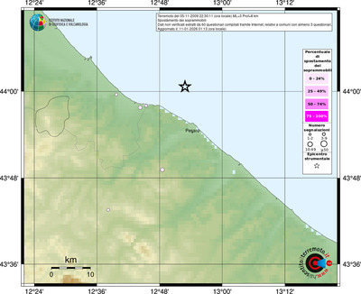 Mappa comuni con almeno 3 questionari