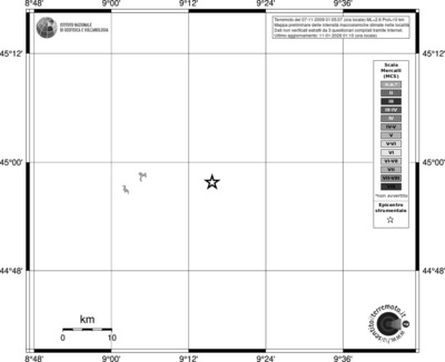 Mappa MCS - territori località