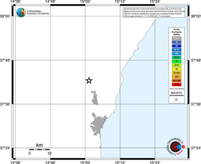 Mappa EMS - territori località