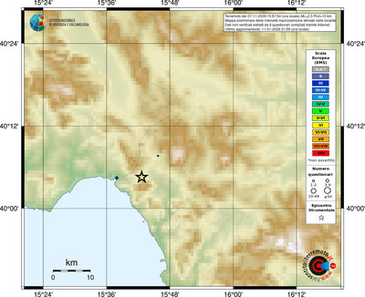 Mappa EMS - località
